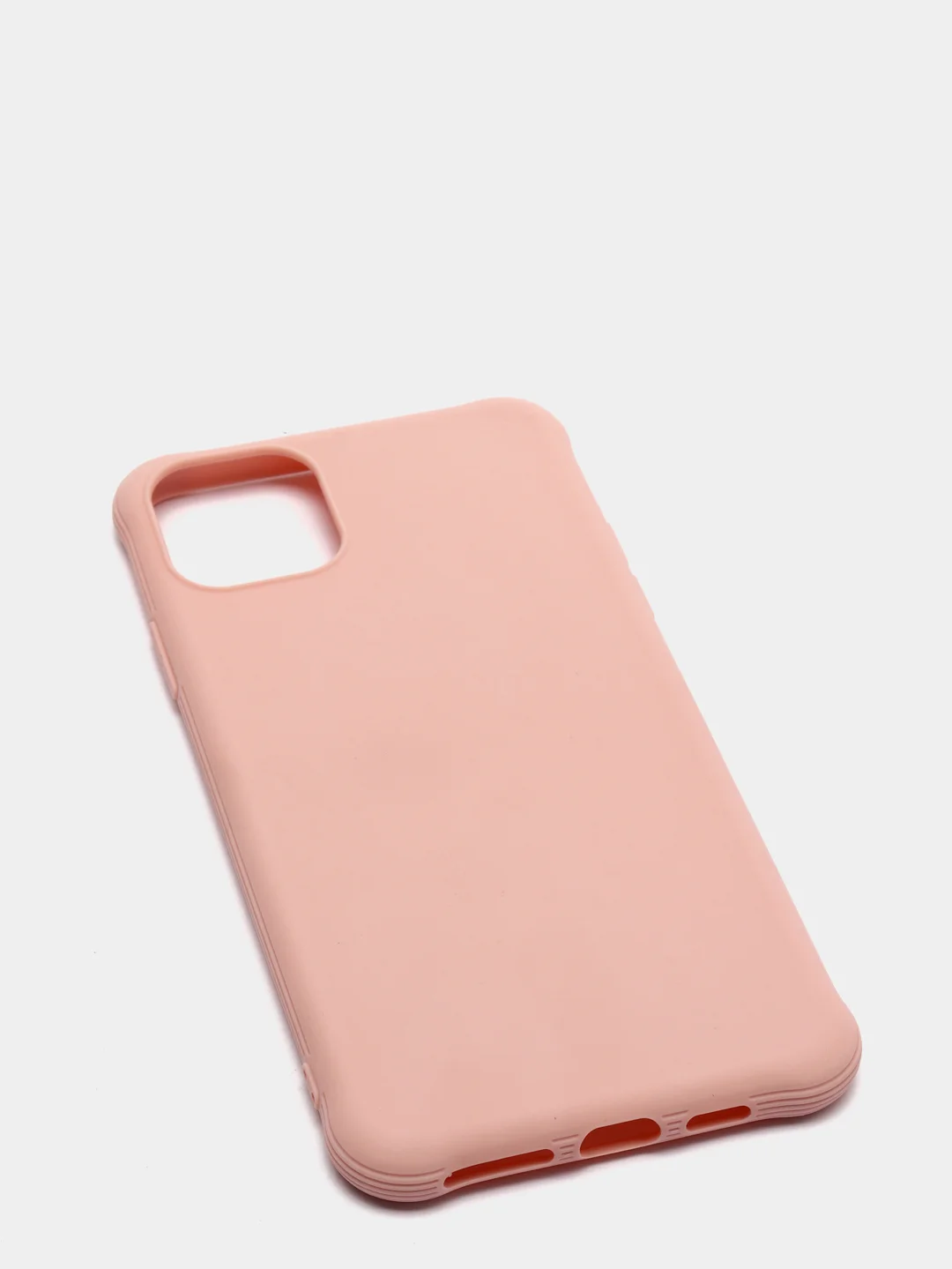 Розовый силиконовый чехол Soft-Touch для iPhone 11 Pro, 11 Pro Max