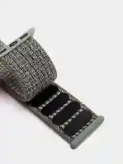 Серый нейлоновый ремешок для Apple Watch