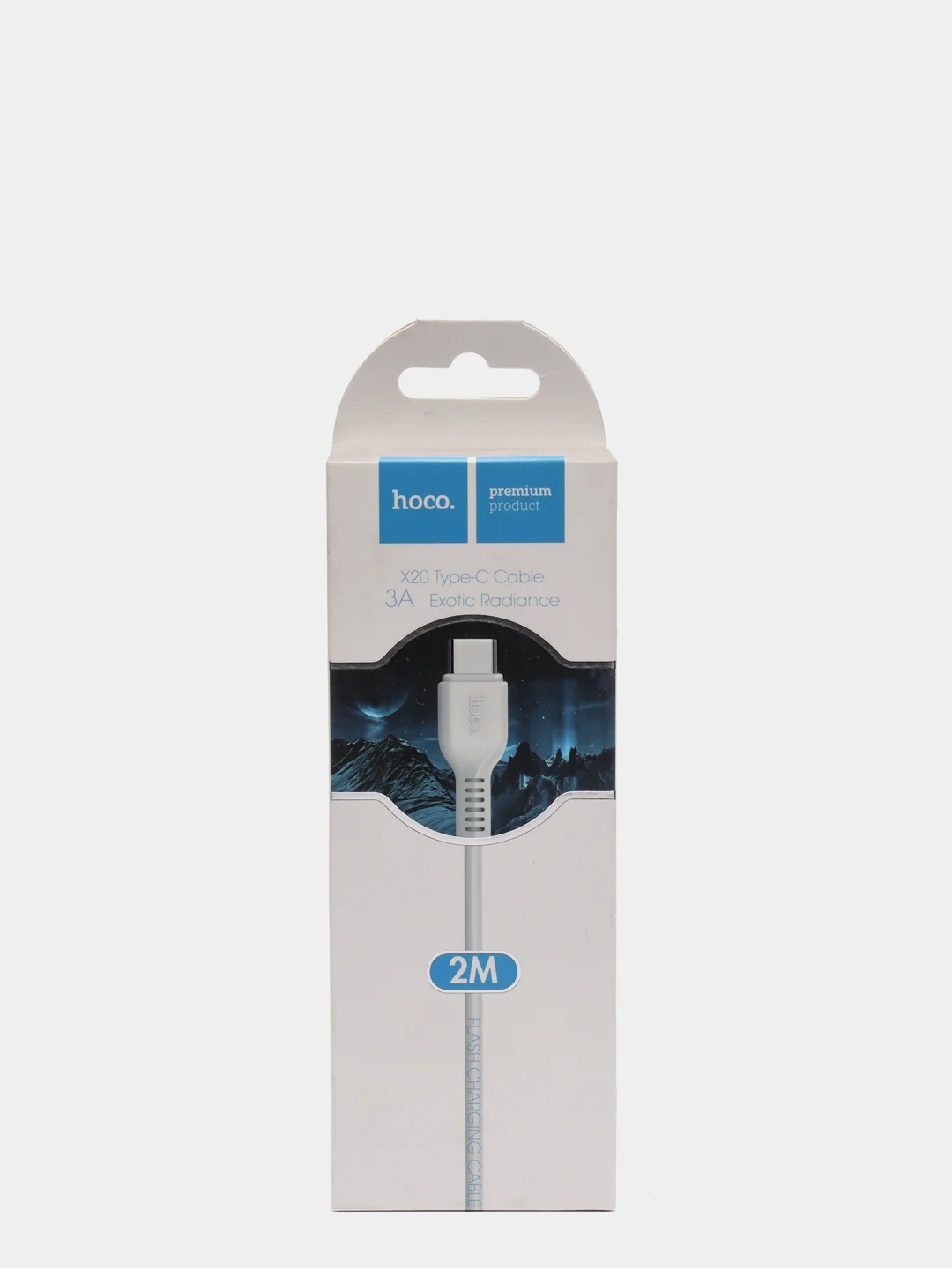 Белый кабель HOCO X20 1/2/3 метра, USB Type-C, 3А, для Android