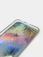 Желтый чехол Huawei Honor 8C, Хуавей Хонор 8С прозрачный с рисунком