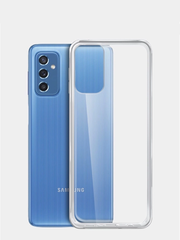 Чехол Samsung Galaxy M52 прозрачный силиконовый