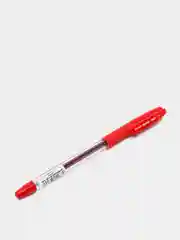 Ручка шариковая Pilot BPS-GP, резиновый упор, 0.7 мм, масляная основа, стержень красный