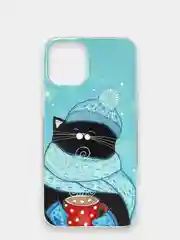 Конфетный чехол iPhone 12 / 12 Pro, 12 Pro Max, 12 Mini чехол силиконовый с рисунком