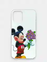 Кремовый чехол iPhone 12 / 12 Pro, 12 Pro Max, 12 Mini чехол силиконовый с рисунком