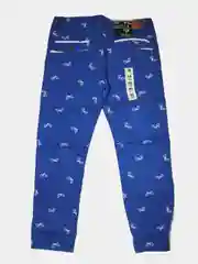 Синий брюки цветные