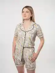 Женская пижама: рубашка, шорты