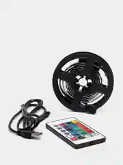 RGB светодиодная лента с пультом управления и питанием от USB