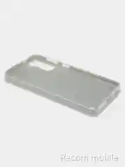 Серебряный чехол блестящий Samsung Galaxy S21 Plus накладка c блёстками Самсунг S21 +