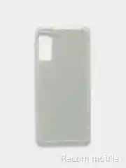 Серебряный чехол блестящий Samsung Galaxy S21 Plus накладка c блёстками Самсунг S21 +
