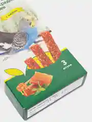 Лакомство Triol для мелких и средних попугаев с мёдом (уп. 3 шт), 80г Зерновая палочка