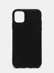 Чехол Apple iPhone 11, 11 Pro, 11 Pro Max силиконовый черный