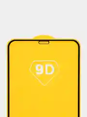Защитное стекло 5D для iPhone всех моделей с тонкой черной рамкой