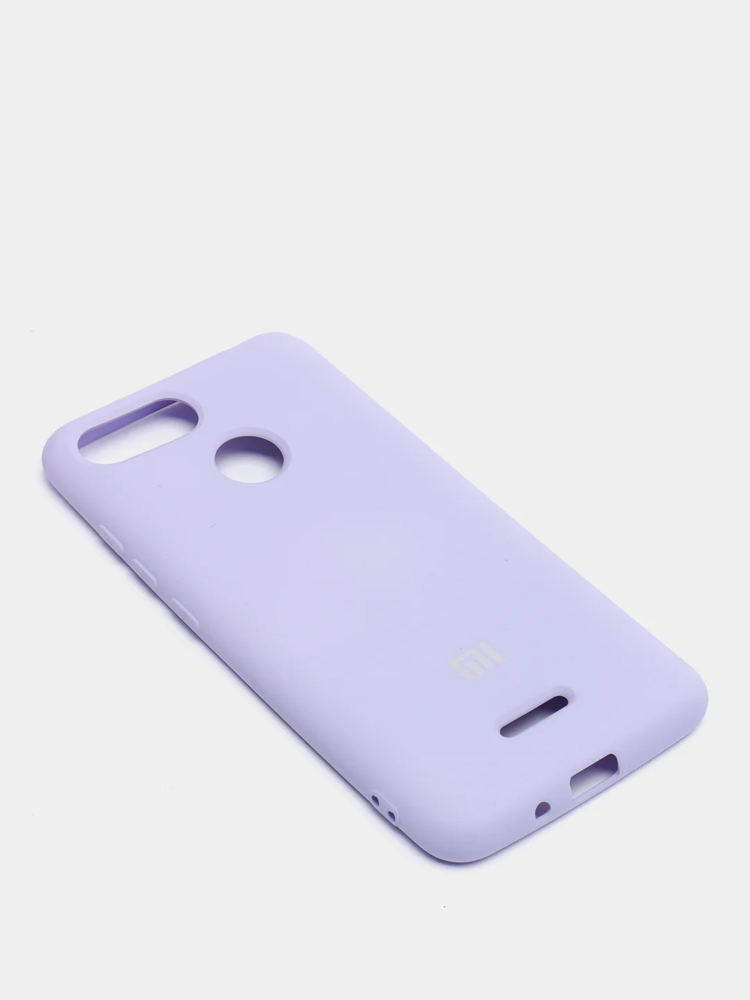 Сиреневый защитный силиконовый чехол Silikone Cover XIAOMI REDMI 6