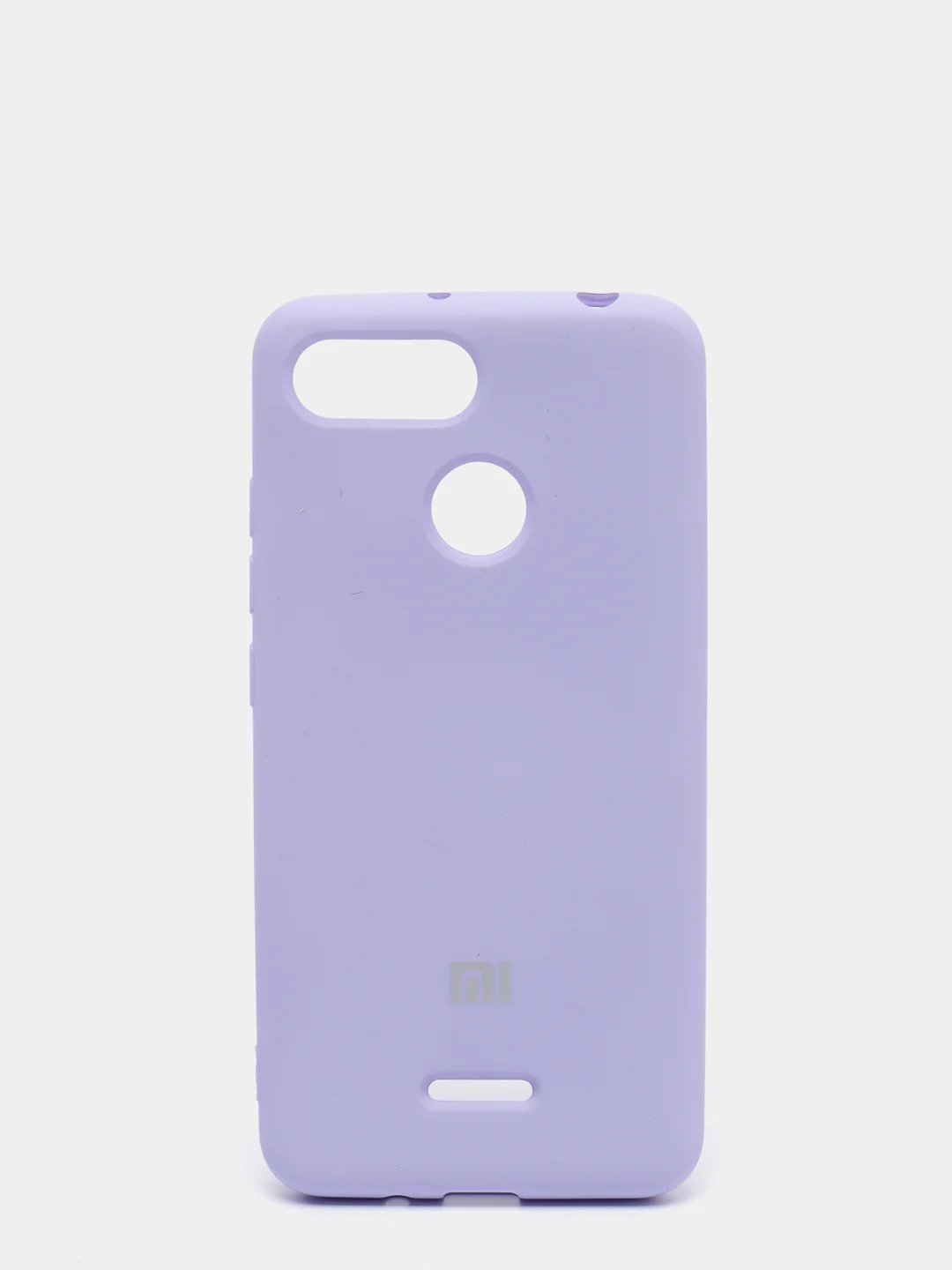 Сиреневый защитный силиконовый чехол Silikone Cover XIAOMI REDMI 6
