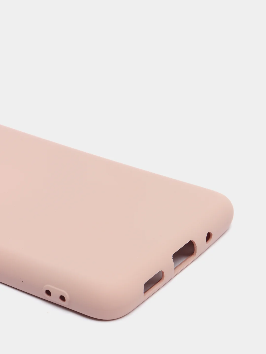 Бежевый защитный силиконовый чехол Silikone Cover для Samsung S20 PLUS