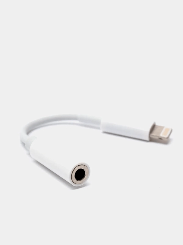 AUX адаптер аудио переходник (Lightning / 3.5mm Jack для Apple iPhone)