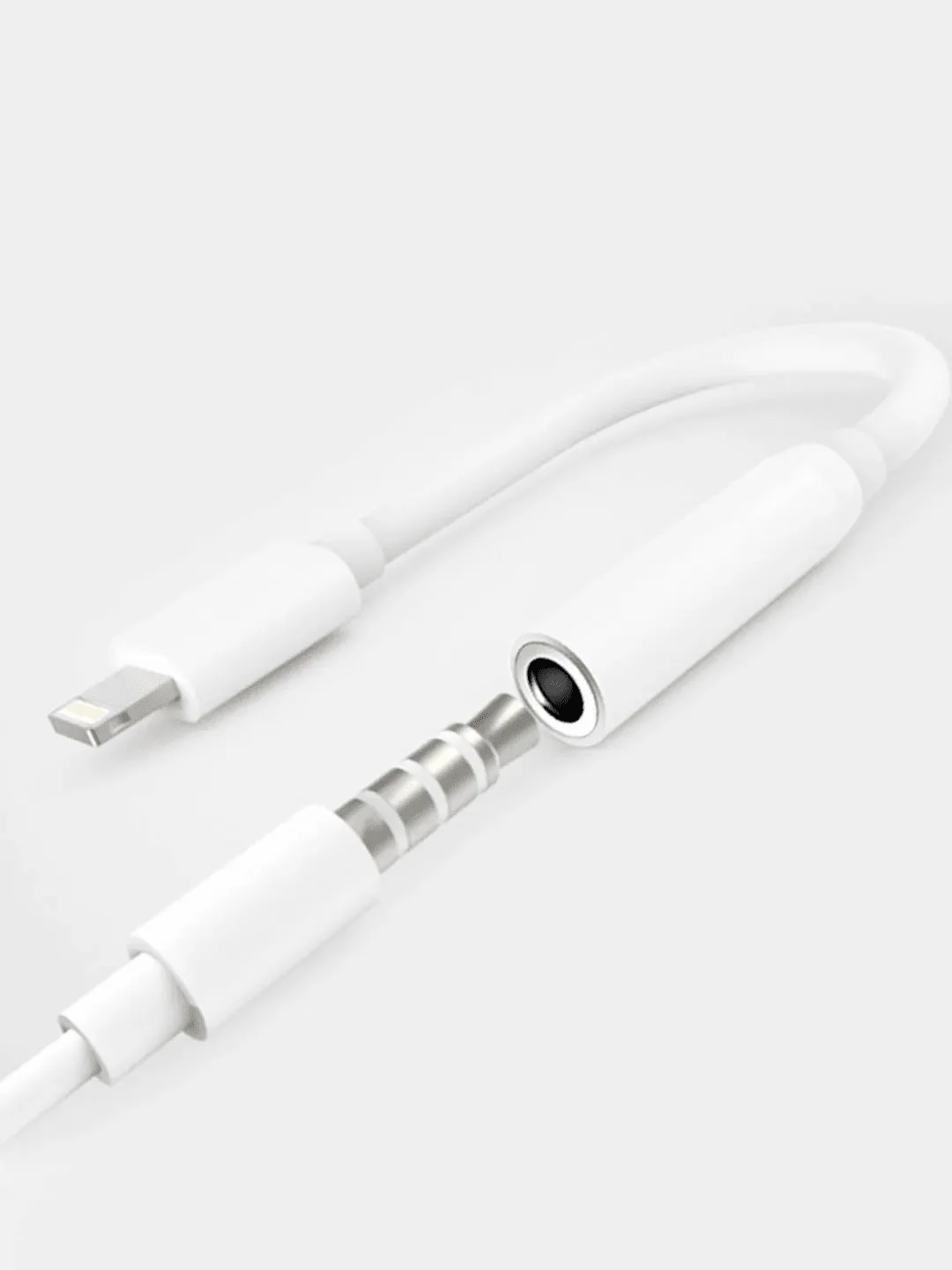 AUX адаптер аудио переходник (Lightning / 3.5mm Jack для Apple iPhone)