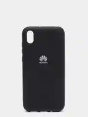 Черный защитный силиконовый чехол Silicone Cover HUAWEI Y5 PRIME 2019