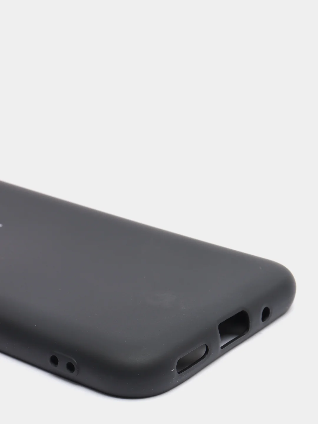 Черный защитный силиконовый чехол Silicone Cover HUAWEI Y5 PRIME 2019