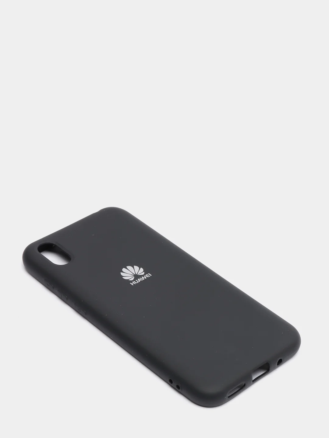 Черный защитный силиконовый чехол Silicone Cover HUAWEI Y5 PRIME 2019