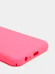 Кораллово-розовый защитный силиконовый чехол Silikone Cover для Samsung J4 PLUS