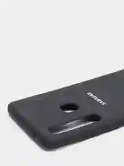 Черный защитный силиконовый чехол Silikone Cover для Samsung A9 2018