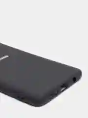 Черный защитный силиконовый чехол Silikone Cover для Samsung A9 2018