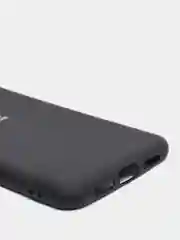 Черный защитный силиконовый чехол Silicone Cover HUAWEI P20 PRO 2018