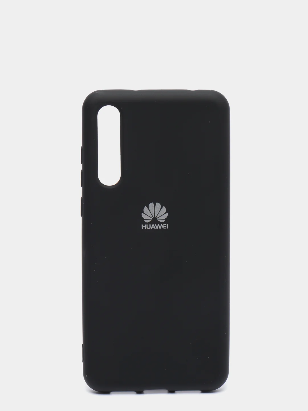 Черный защитный силиконовый чехол Silicone Cover HUAWEI P20 PRO 2018
