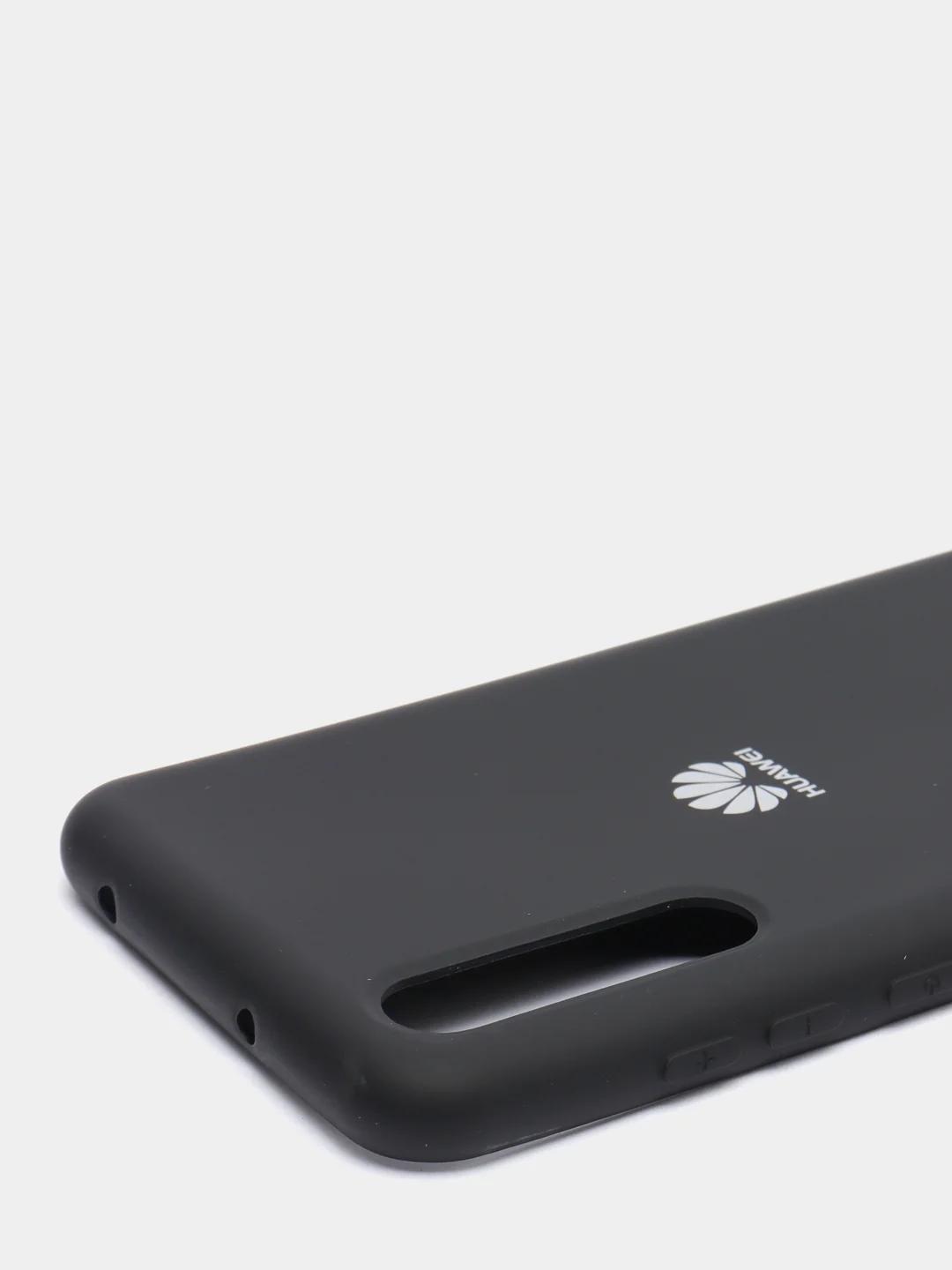 Черный защитный силиконовый чехол Silicone Cover HUAWEI P20 PRO 2018