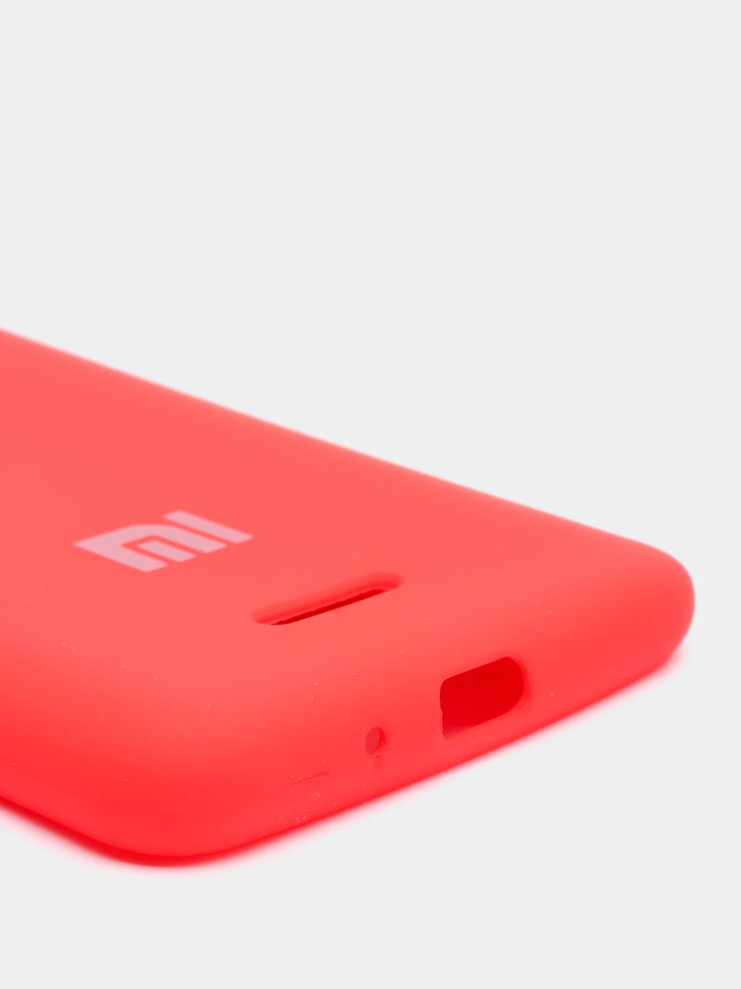 Алый защитный силиконовый чехол Silicone Cover XIAOMI REDMI 6