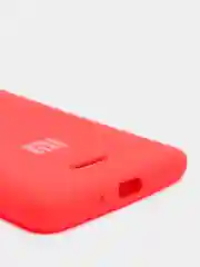 Алый защитный силиконовый чехол Silicone Cover XIAOMI REDMI 6
