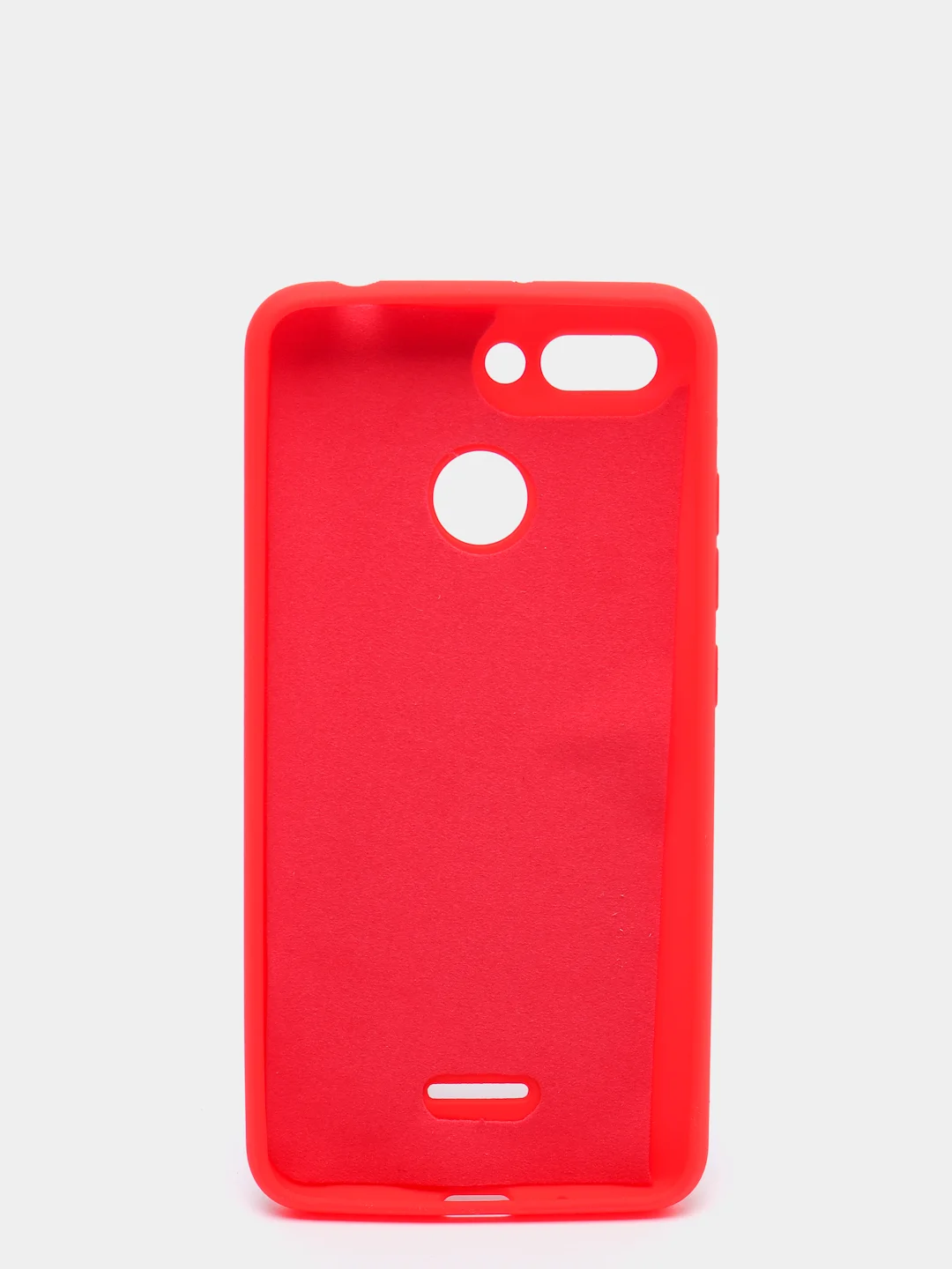 Алый защитный силиконовый чехол Silicone Cover XIAOMI REDMI 6