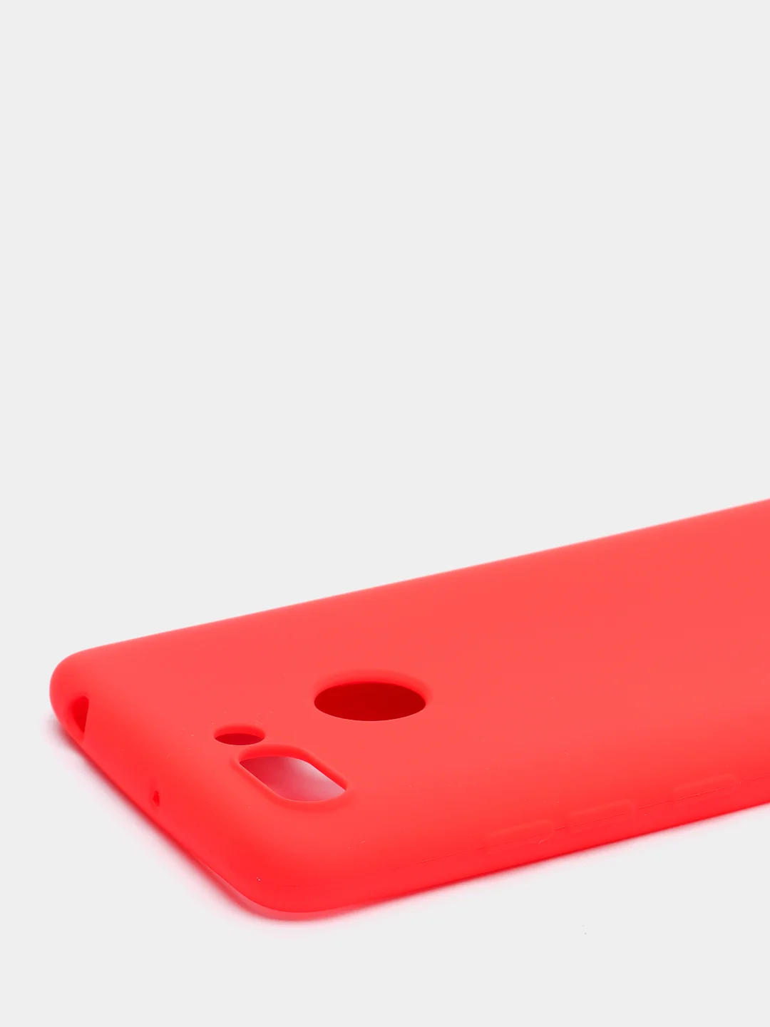 Алый защитный силиконовый чехол Silicone Cover XIAOMI REDMI 6