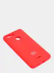 Алый защитный силиконовый чехол Silicone Cover XIAOMI REDMI 6