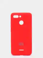 Алый защитный силиконовый чехол Silicone Cover XIAOMI REDMI 6