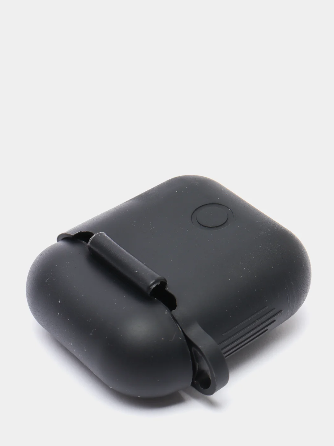 Черный детский чехол для наушников AirPods 1/2
