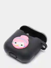 Черный детский чехол для наушников AirPods 1/2