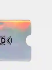 Розовый чехол для банковских карт с защитой от кражи данных, с RFID защитой от считывания