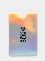 Розовый чехол для банковских карт с защитой от кражи данных, с RFID защитой от считывания