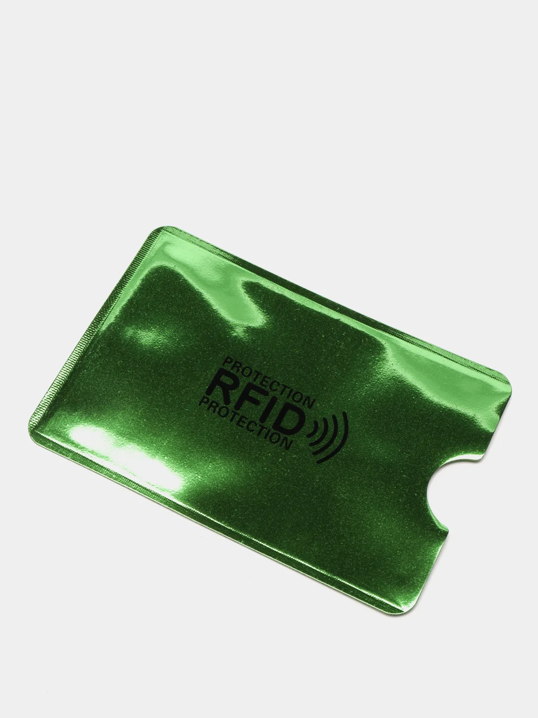 Красный чехол для банковских карт с защитой от кражи данных, с RFID защитой от считывания