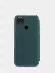 Тёмно-зелёный чехол книжка Xiaomi Redmi 9C, Redmi 9C NFC, Redmi 10A, Poco C3 с функцией подставки