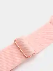 Розовый ремешок для Apple Watch, нейлоновый, эластичный
