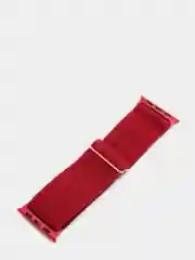 Бордовый ремешок для Apple Watch, нейлоновый, эластичный