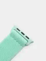 Белый ремешок для Apple Watch, нейлоновый, эластичный