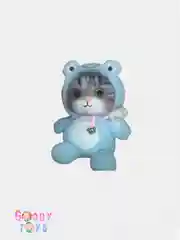 Голубой мягкая игрушка котики ТИК ТОК 25 CM