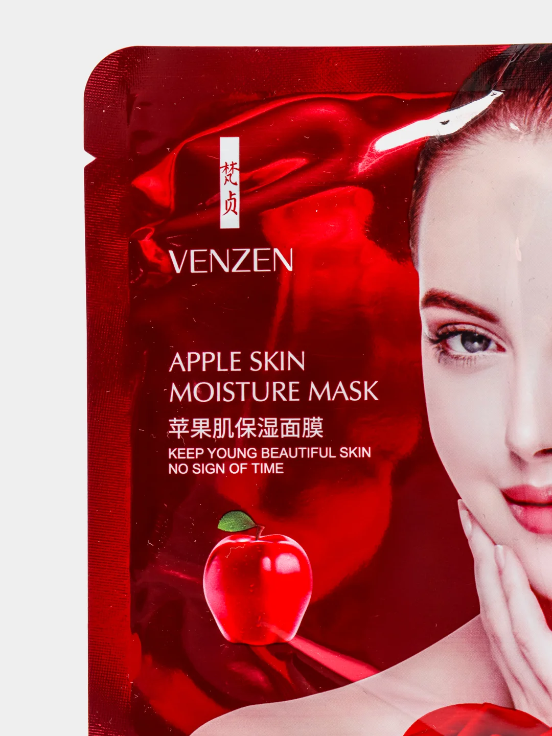 Тканевая маска с экстрактом яблока Venzen Apple Skin Moisture Mask