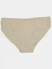Бежевый женские хлопковые трусы