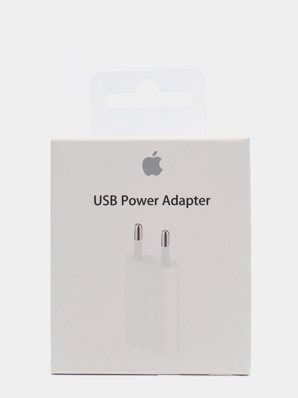 Блок питания для телефона 1А / Зарядное устройство для IPhone/USB / Блочок (белый) / айфон