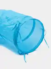 Голубой игровой тоннель для кошек